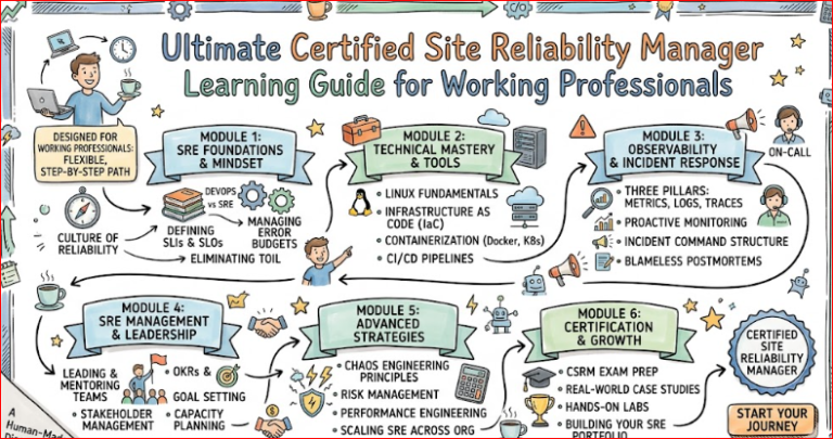 Ultimate Certified Site Reliability Manager Learning Guide for Working ...